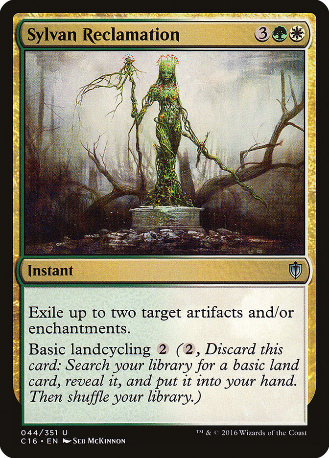 Sylvan Reclamation [Commander 2016] | Game Haven TX