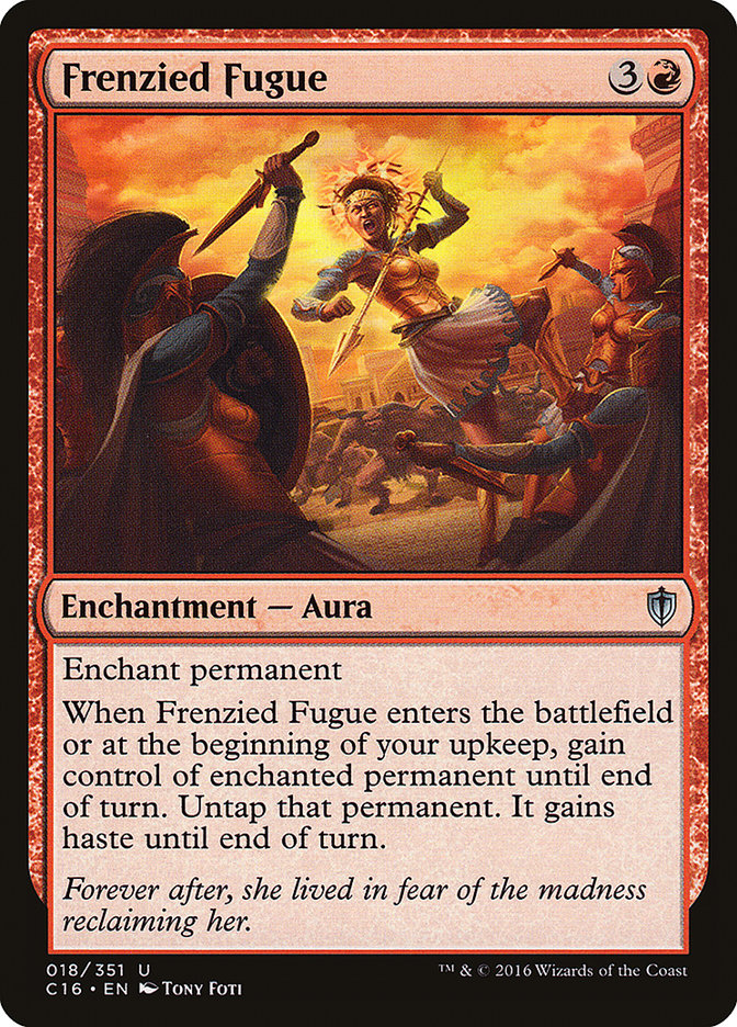 Frenzied Fugue [Commander 2016] | Game Haven TX