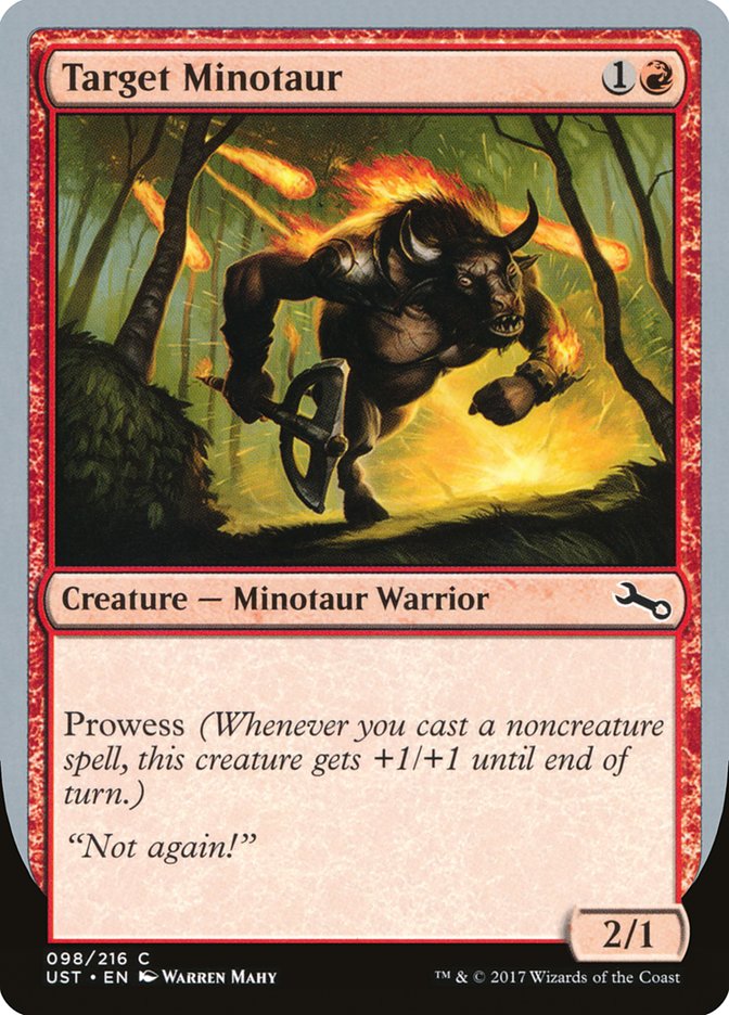 Target Minotaur [Unstable] | Game Haven TX