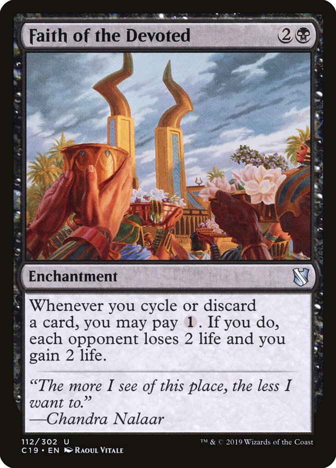 Faith of the Devoted [Commander 2019] | Game Haven TX