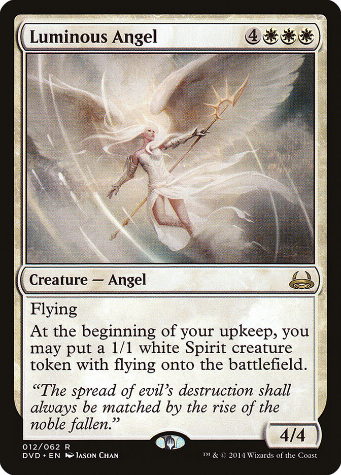 Luminous Angel [Duel Decks Anthology: Divine vs. Demonic] | Game Haven TX