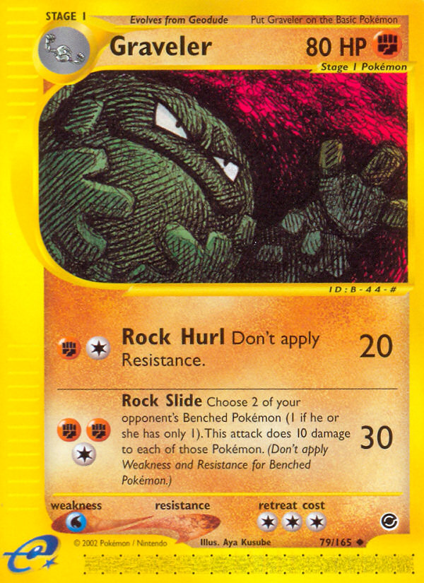 Graveler (79/165) [Expedition: Base Set] | Game Haven TX