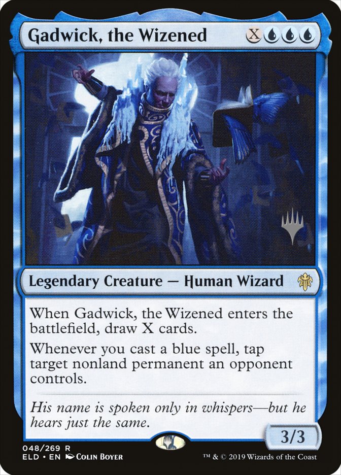 Gadwick, the Wizened (Promo Pack) [Throne of Eldraine Promos] | Game Haven TX