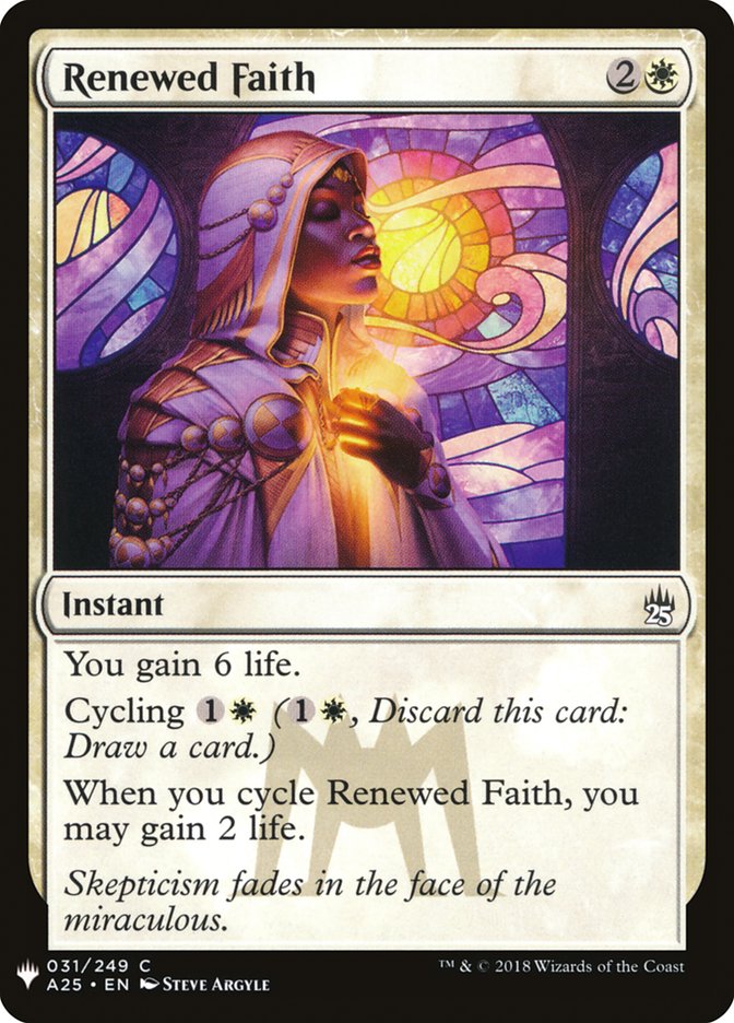Renewed Faith [Mystery Booster] | Game Haven TX