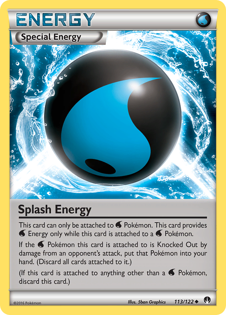 Splash Energy (113/122) [XY: BREAKpoint] | Game Haven TX