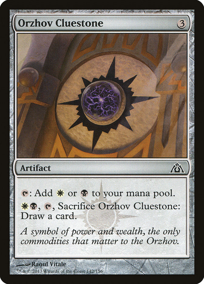 Orzhov Cluestone [Dragon's Maze] | Game Haven TX