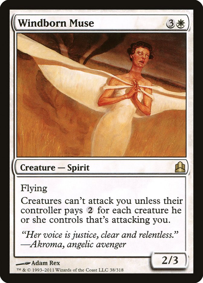 Windborn Muse [Commander 2011] | Game Haven TX