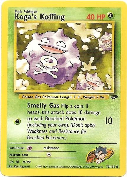 Koga's Koffing (79/132) [Gym Challenge Unlimited] | Game Haven TX