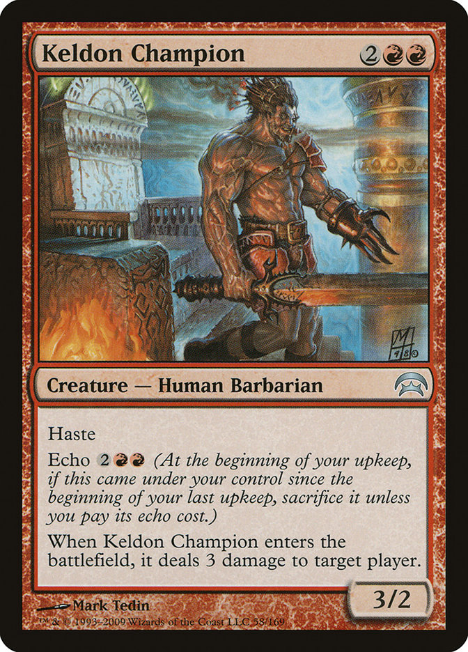 Keldon Champion [Planechase] | Game Haven TX