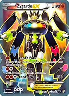 Zygarde EX (54a/124) (Alternate Art Promo) [XY: Fates Collide] | Game Haven TX
