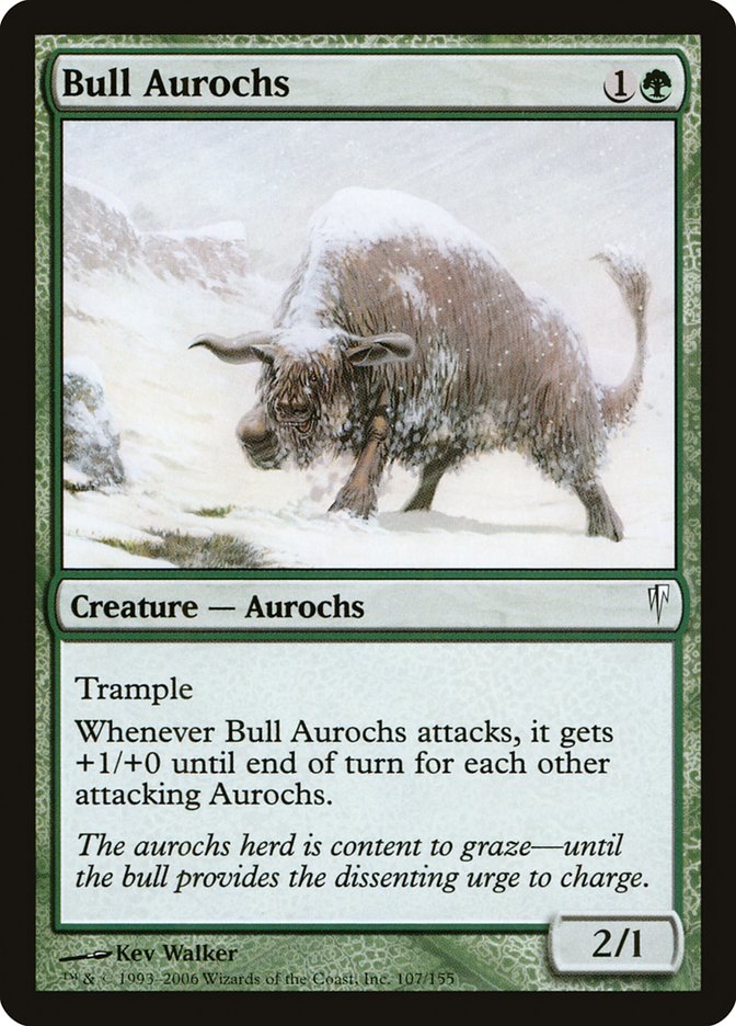 Bull Aurochs [Coldsnap] | Game Haven TX