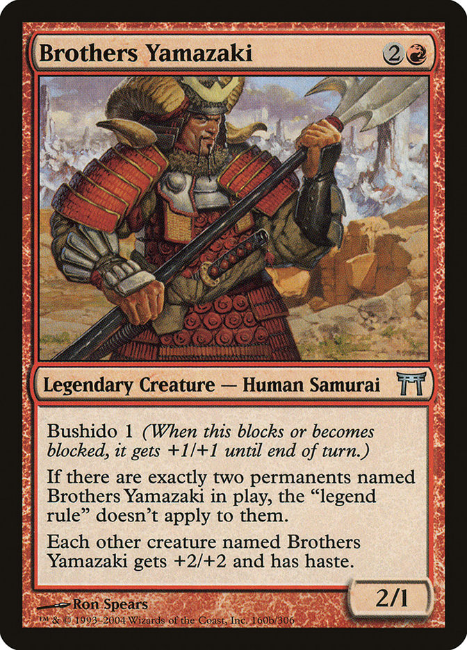 Brothers Yamazaki (160b/306) [Champions of Kamigawa] | Game Haven TX