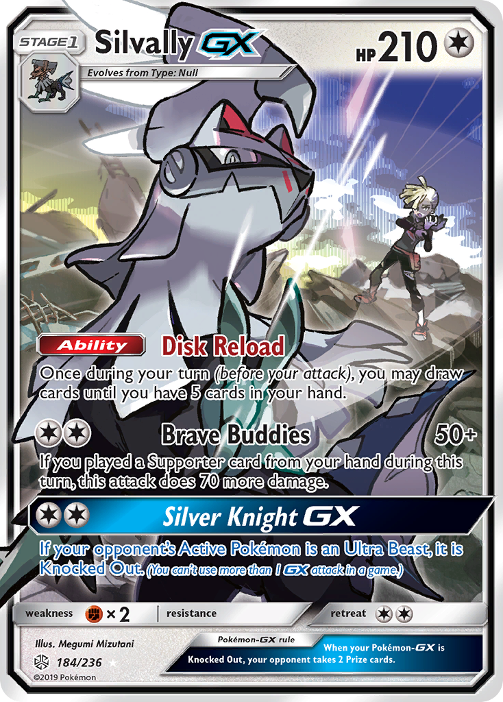 Silvally GX (184/236) [Sun & Moon: Cosmic Eclipse] | Game Haven TX