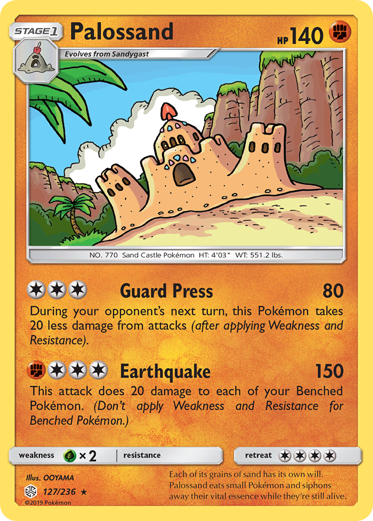 Palossand (127/236) [Sun & Moon: Cosmic Eclipse] | Game Haven TX