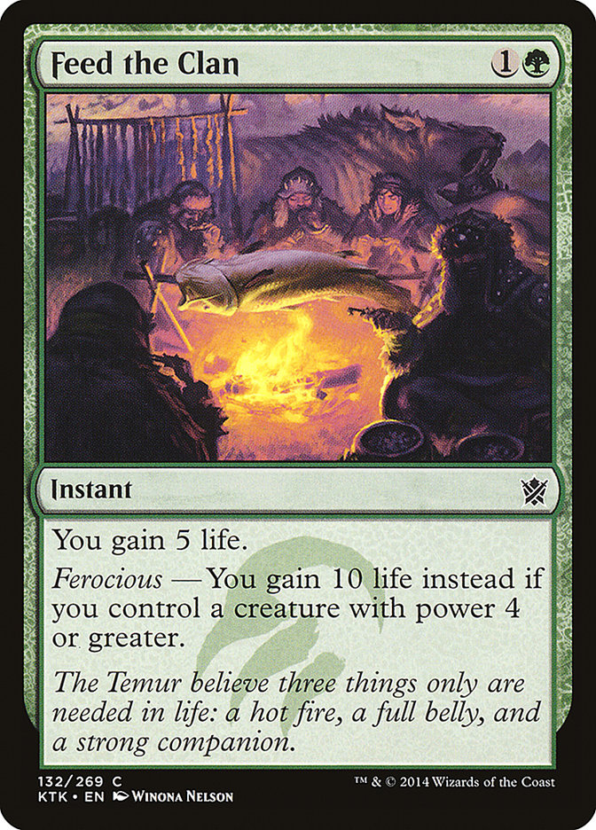 Feed the Clan [Khans of Tarkir] | Game Haven TX