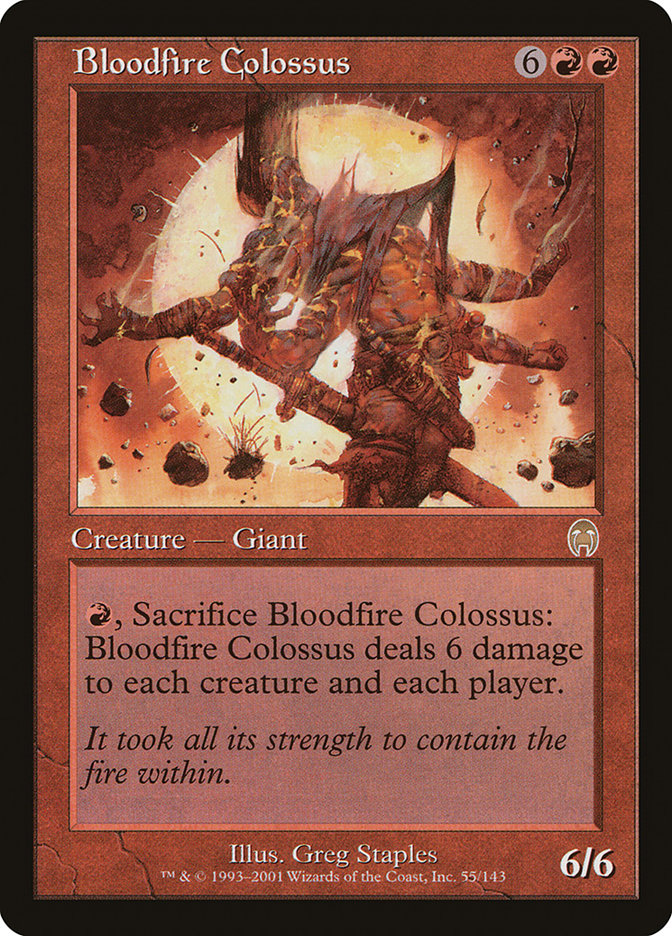 Bloodfire Colossus [Apocalypse] | Game Haven TX