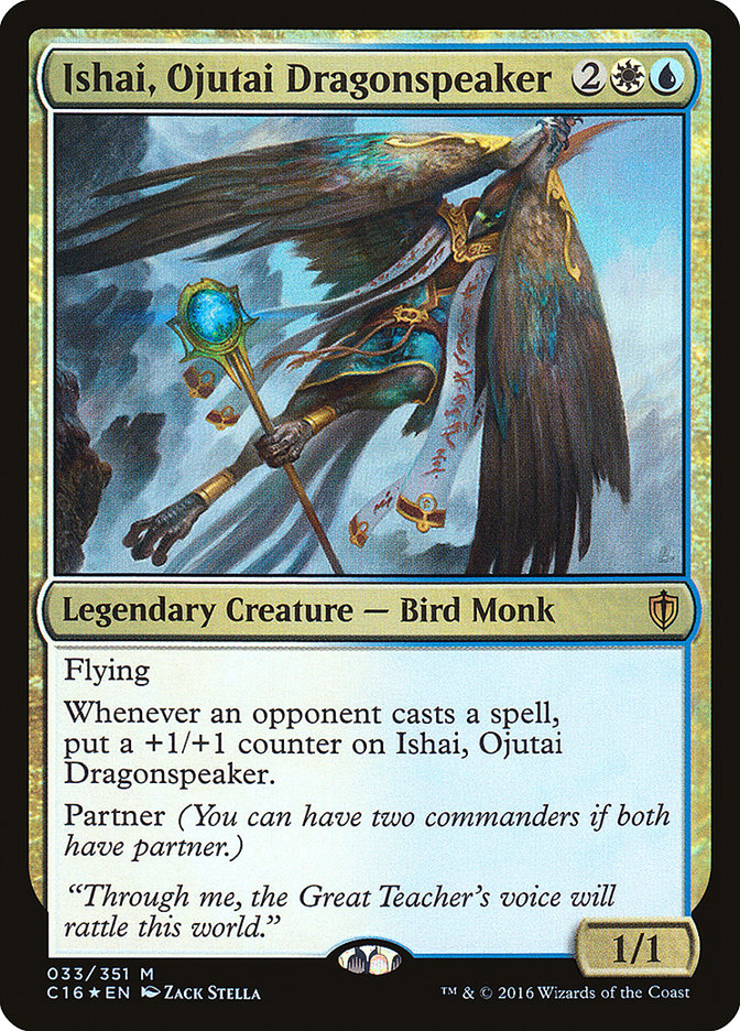 Ishai, Ojutai Dragonspeaker [Commander 2016] | Game Haven TX