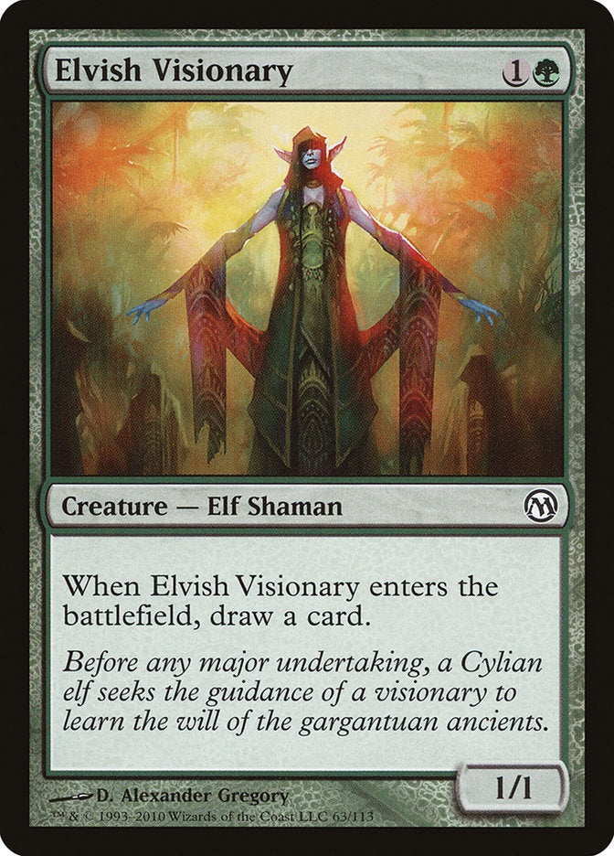 Elvish Visionary [Duels of the Planeswalkers] | Game Haven TX