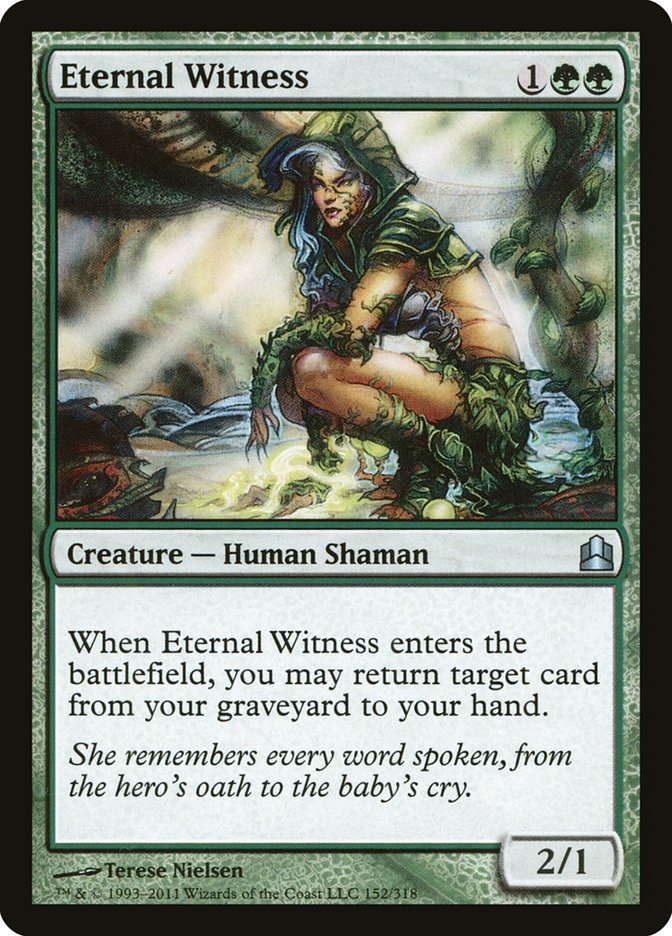 Eternal Witness [Commander 2011] | Game Haven TX