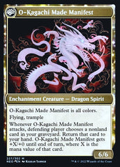 The Kami War // O-Kagachi Made Manifest [Kamigawa: Neon Dynasty Prerelease Promos] | Game Haven TX