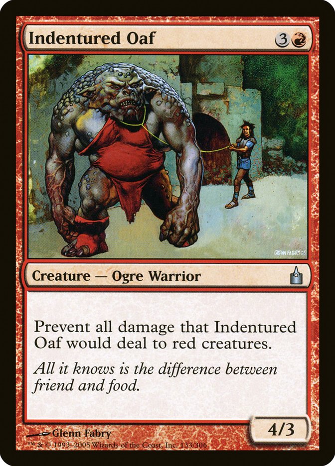 Indentured Oaf [Ravnica: City of Guilds] | Game Haven TX