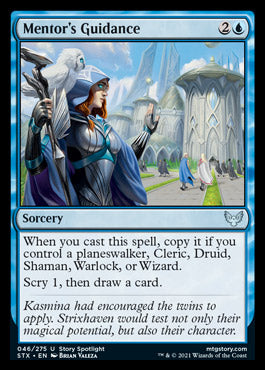 Mentor's Guidance [Strixhaven: School of Mages] | Game Haven TX