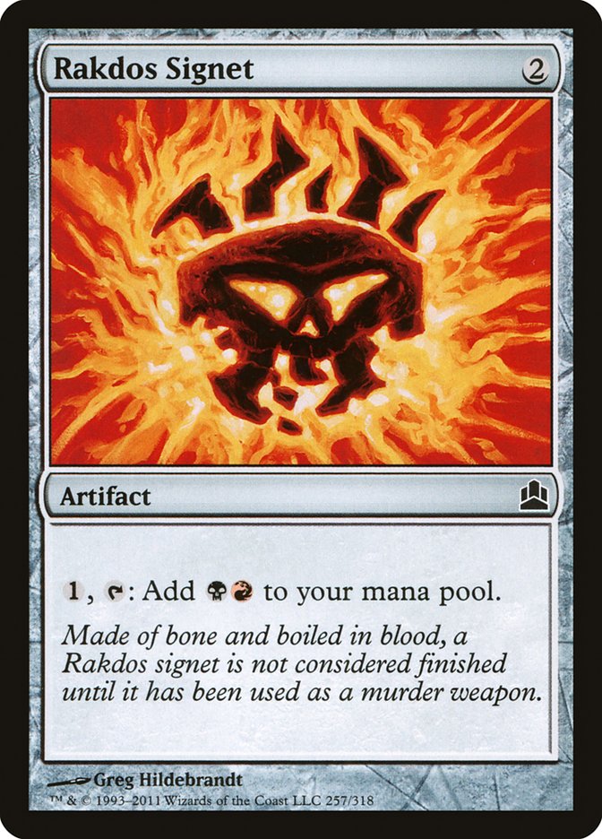 Rakdos Signet [Commander 2011] | Game Haven TX