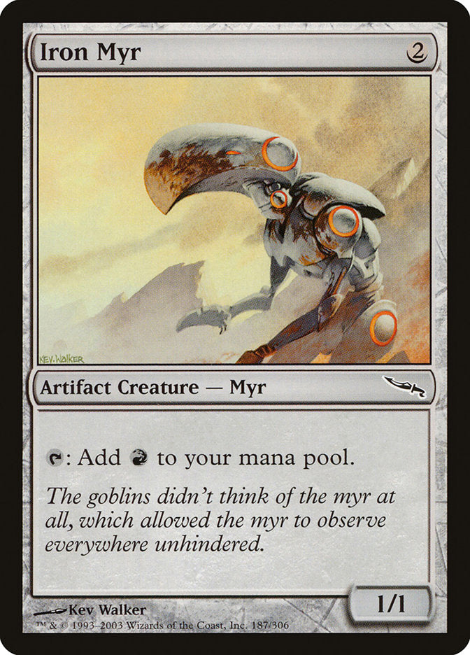 Iron Myr [Mirrodin] | Game Haven TX