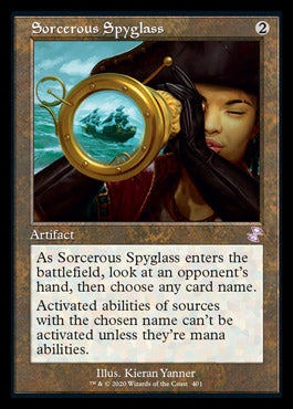 Sorcerous Spyglass (Timeshifted) [Time Spiral Remastered] | Game Haven TX