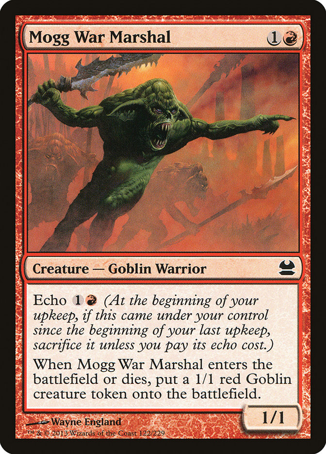 Mogg War Marshal [Modern Masters] | Game Haven TX