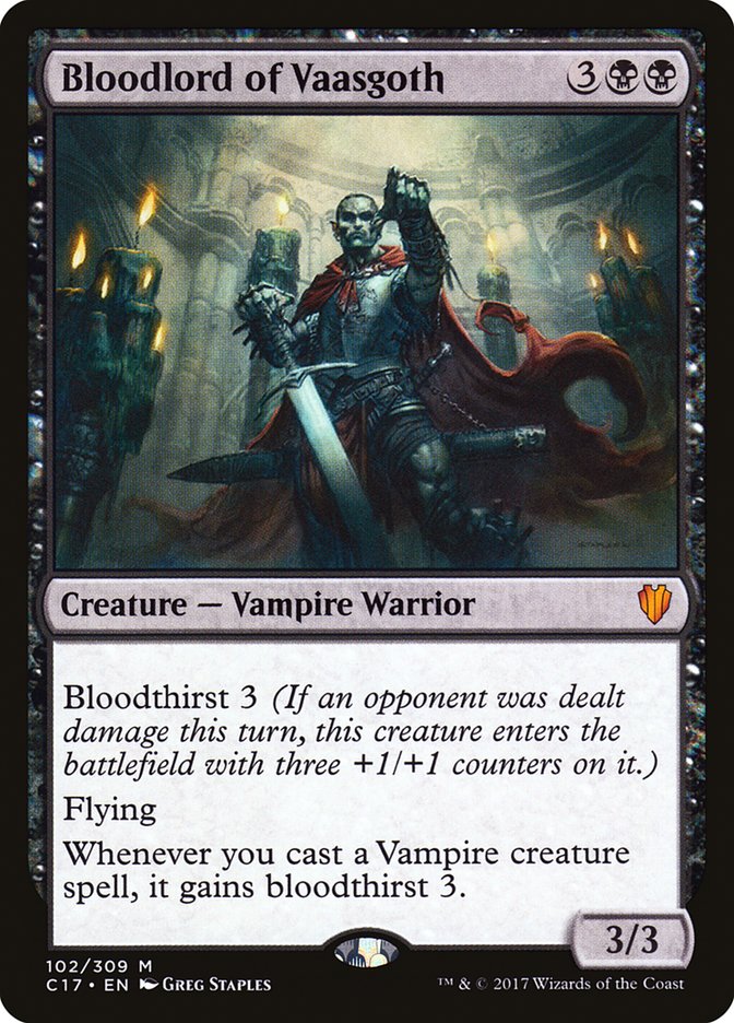 Bloodlord of Vaasgoth [Commander 2017] | Game Haven TX