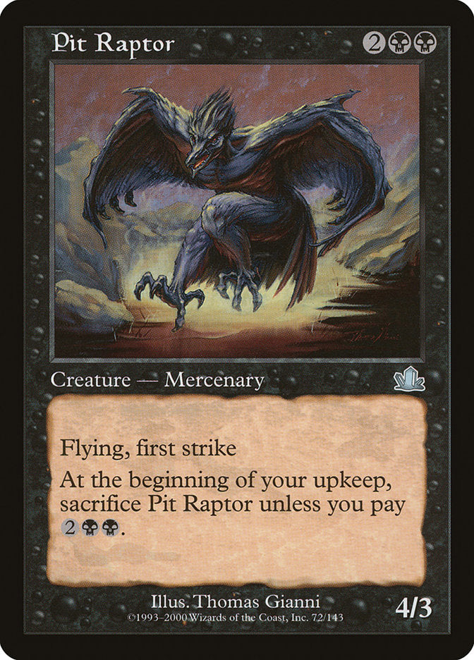 Pit Raptor [Prophecy] | Game Haven TX