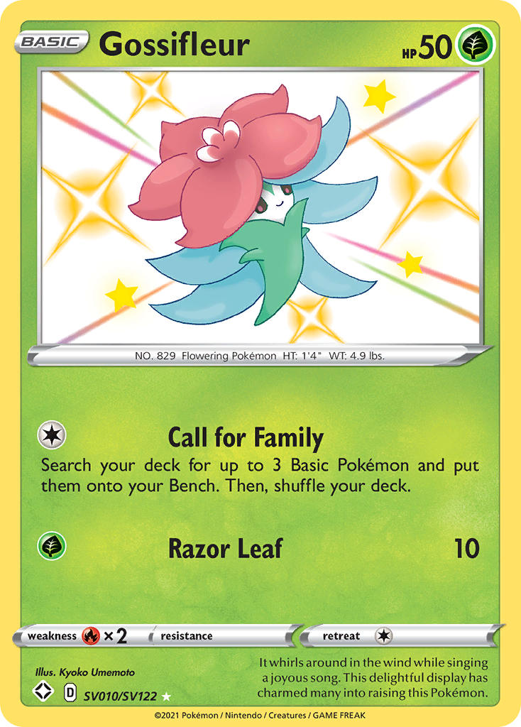 Gossifleur (SV010/SV122) [Sword & Shield: Shining Fates] | Game Haven TX