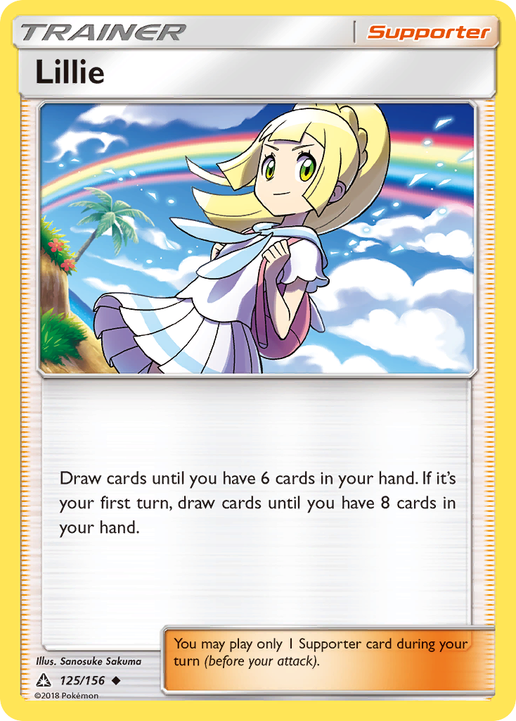 Lillie (125/156) [Sun & Moon: Ultra Prism] | Game Haven TX