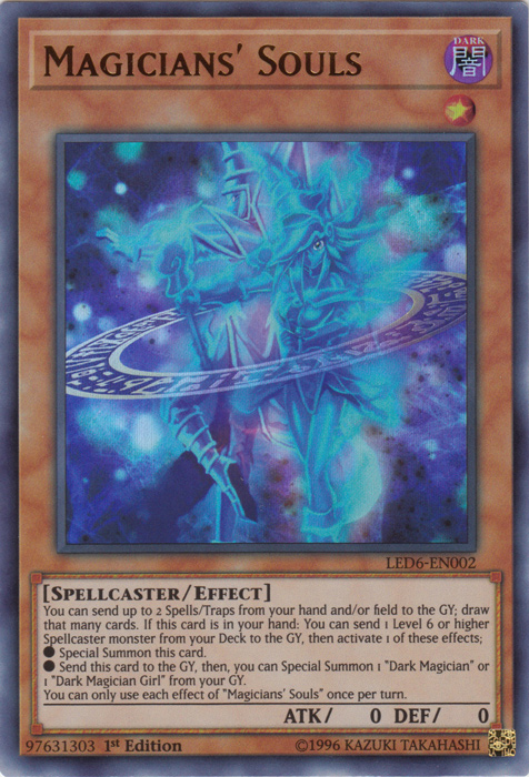Magicians' Souls [LED6-EN002] Ultra Rare | Game Haven TX
