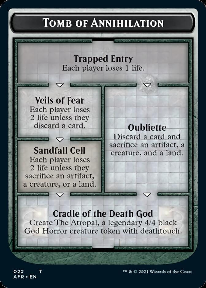 Tomb of Annihilation // The Atropal Double-sided Token [Dungeons & Dragons: Adventures in the Forgotten Realms Tokens] | Game Haven TX