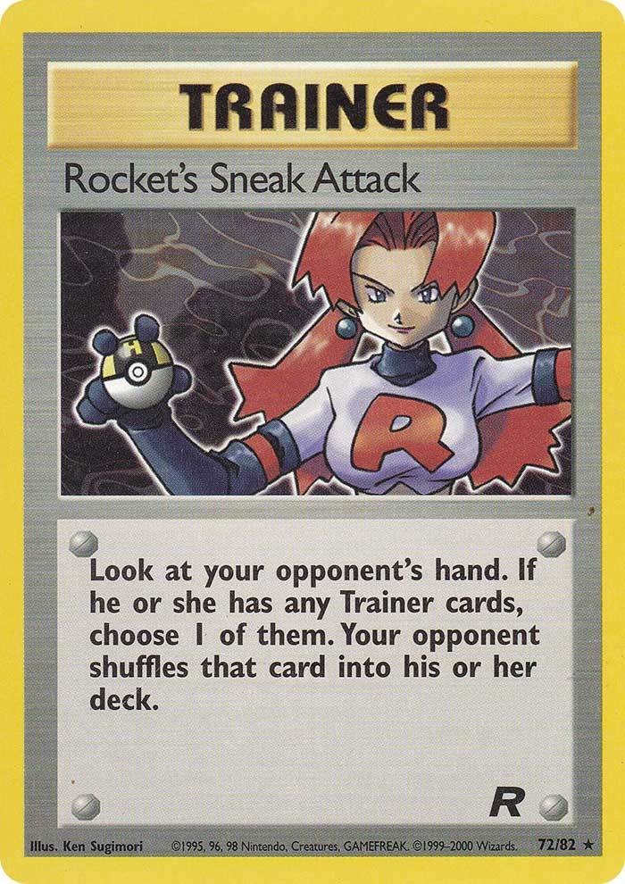 Rocket's Sneak Attack (72/82) [Team Rocket Unlimited] | Game Haven TX