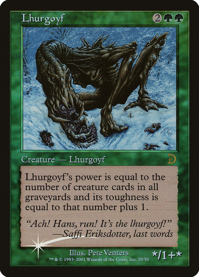 Lhurgoyf [Deckmasters] | Game Haven TX