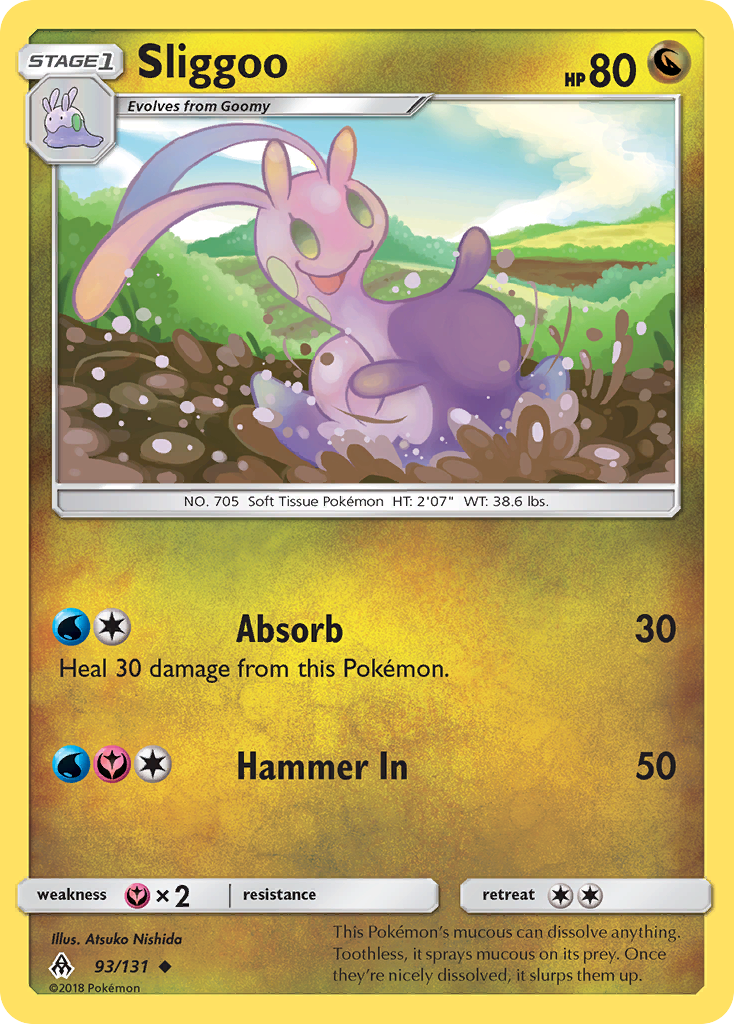 Sliggoo (93/131) [Sun & Moon: Forbidden Light] | Game Haven TX