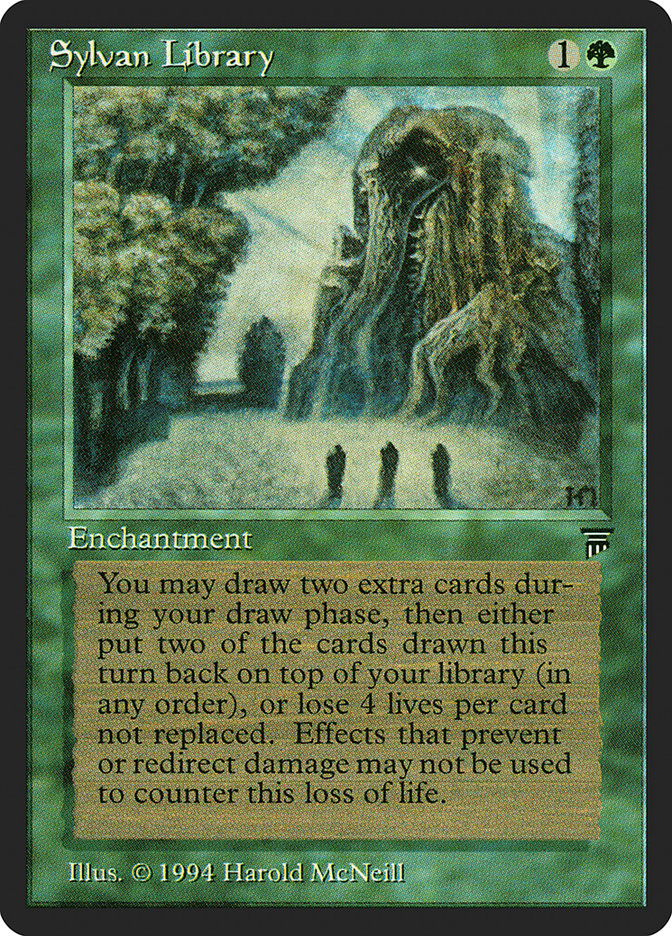 Sylvan Library [Legends] | Game Haven TX