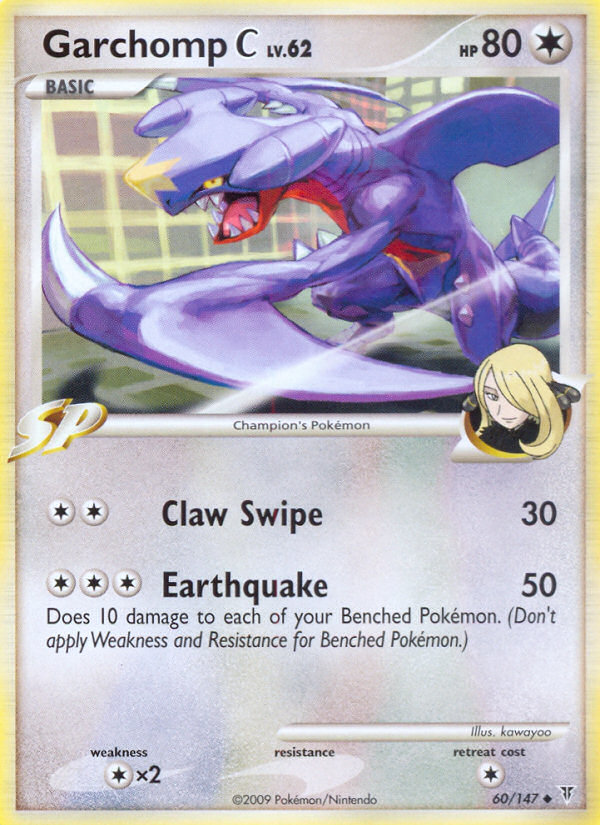 Garchomp C (60/147) [Platinum: Supreme Victors] | Game Haven TX