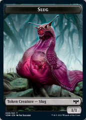Insect // Slug Double-sided Token [Innistrad: Crimson Vow Tokens] | Game Haven TX