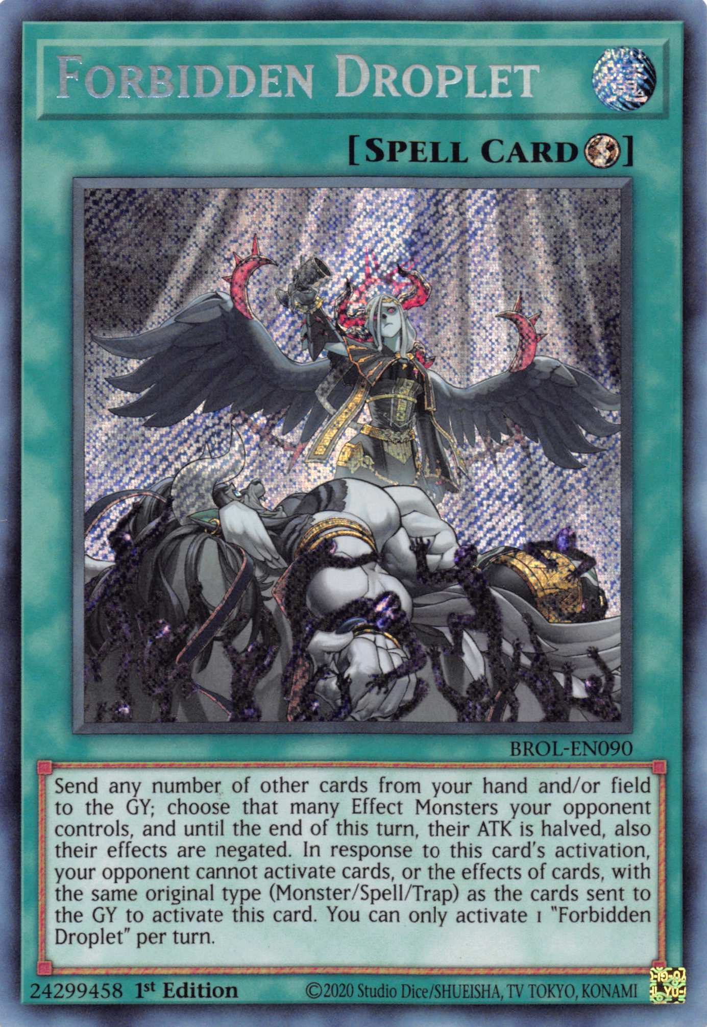 Forbidden Droplet [BROL-EN090] Secret Rare | Game Haven TX