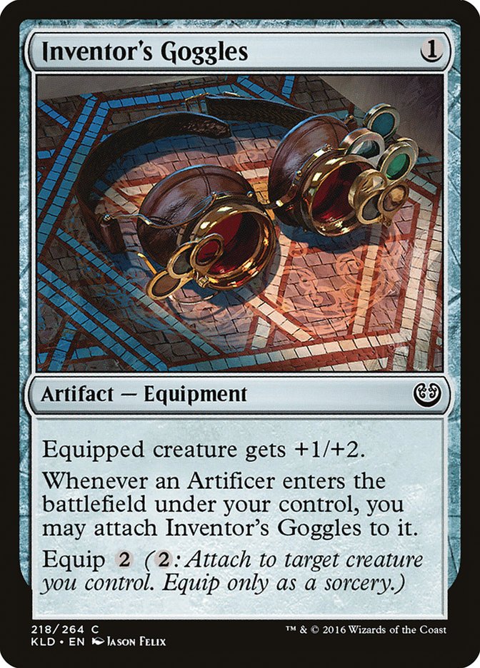 Inventor's Goggles [Kaladesh] | Game Haven TX