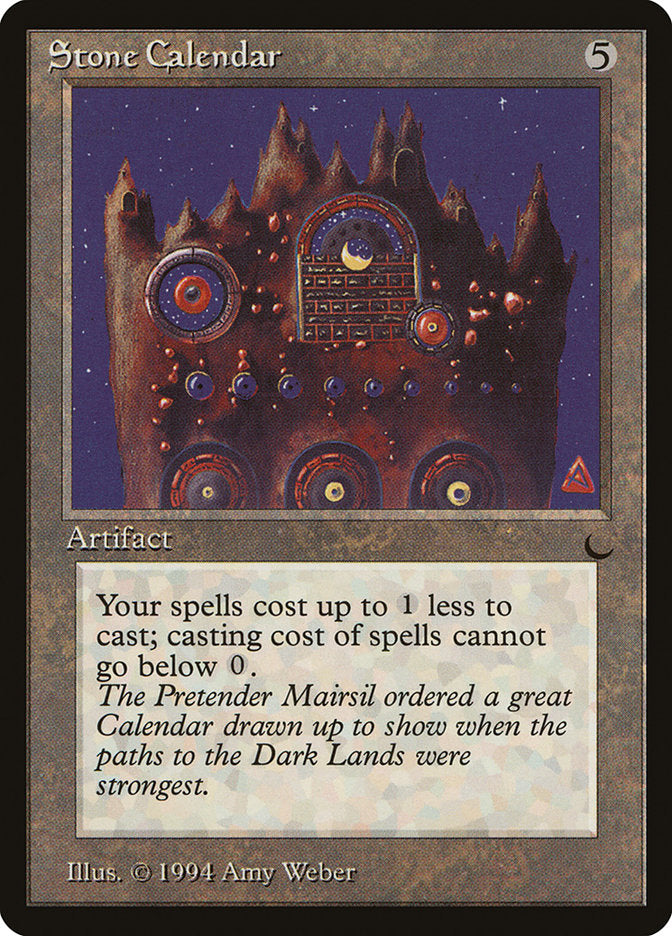 Stone Calendar [The Dark] | Game Haven TX