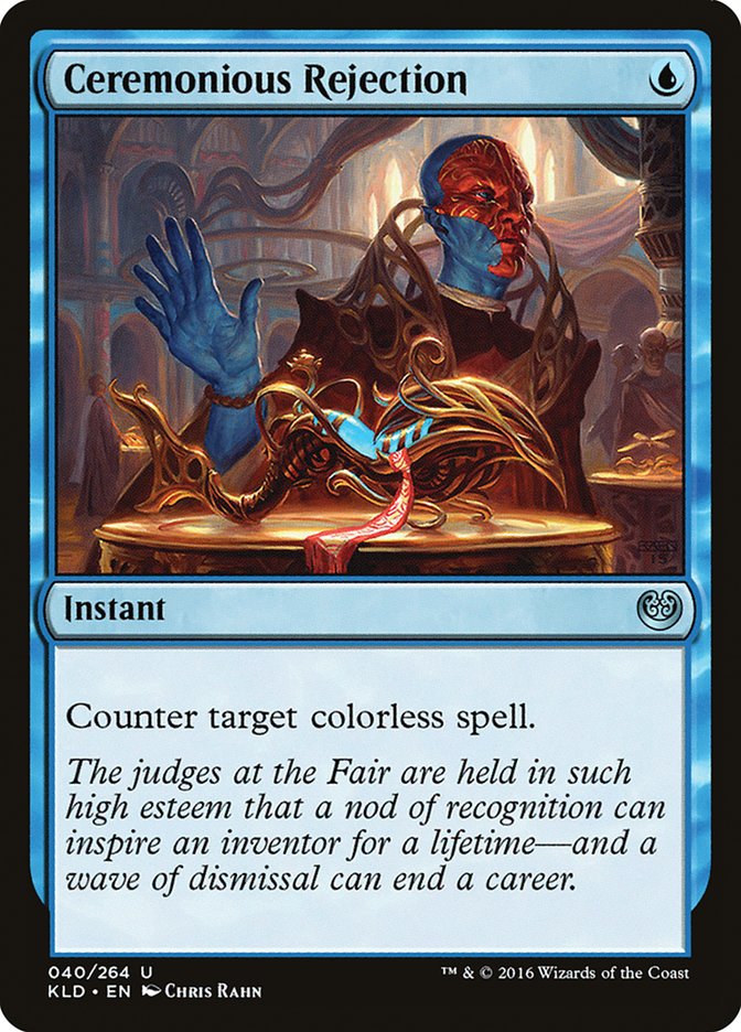 Ceremonious Rejection [Kaladesh] | Game Haven TX