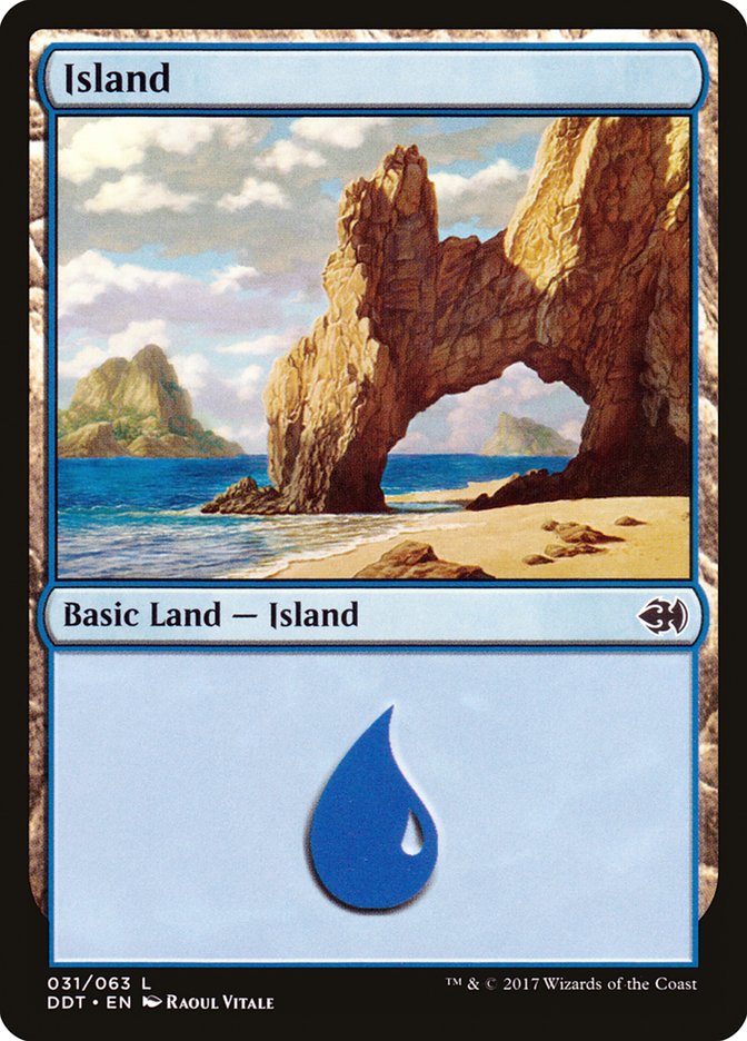 Island [Duel Decks: Merfolk vs. Goblins] | Game Haven TX