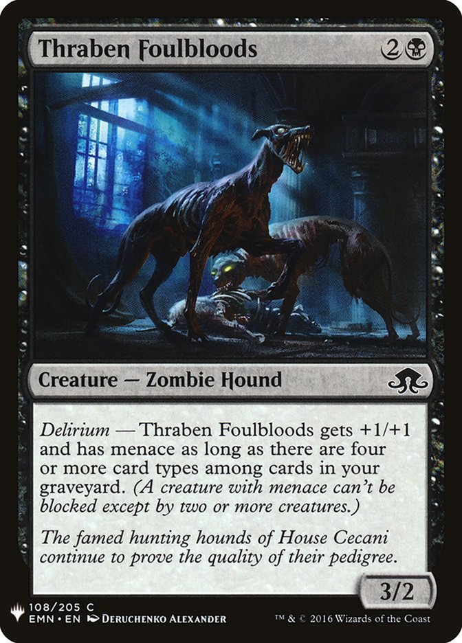 Thraben Foulbloods [Mystery Booster] | Game Haven TX