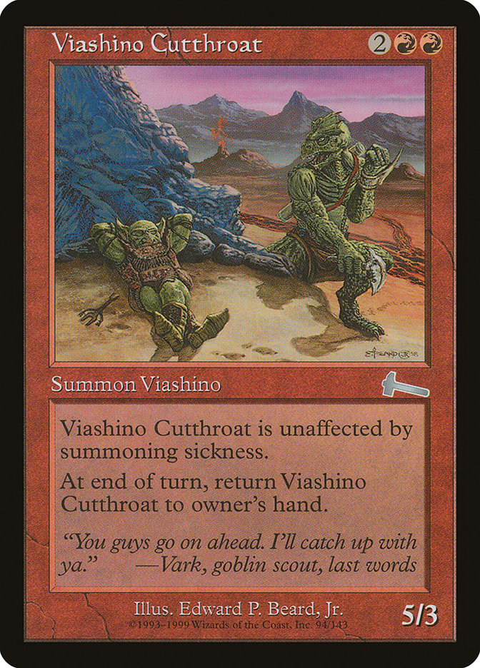 Viashino Cutthroat [Urza's Legacy] | Game Haven TX