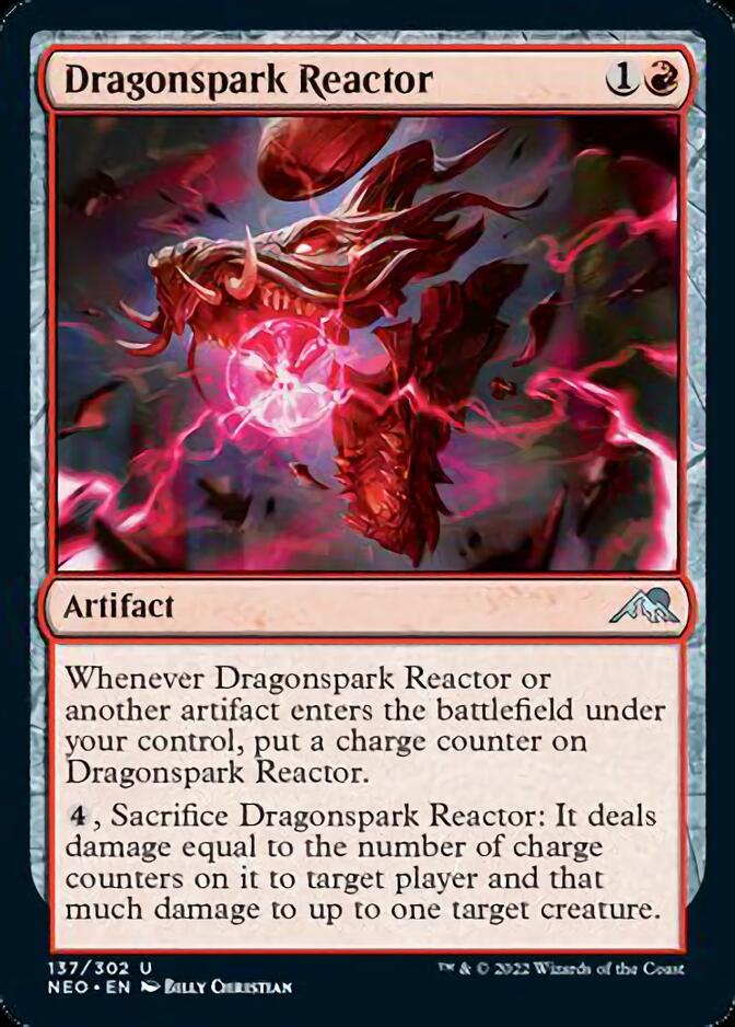 Dragonspark Reactor [Kamigawa: Neon Dynasty] | Game Haven TX
